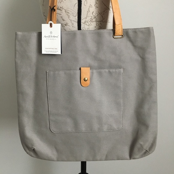 NWT Hearth and Hand with Magnolia Tote/Crossbody - Picture 8 of 8